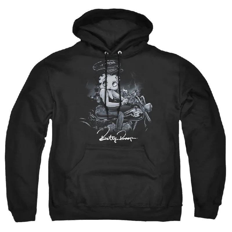 casual zip-up sweatshirtBetty Boop Storm Rider - Pullover Hoodie