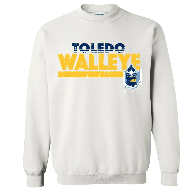 pullover workout hoodieToledo Walleye Molar Crewneck Sweatshirt