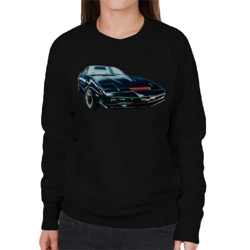 smooth fit athletic sweatshirtKnight Rider KITT The Supercar Women's Sweatshirt