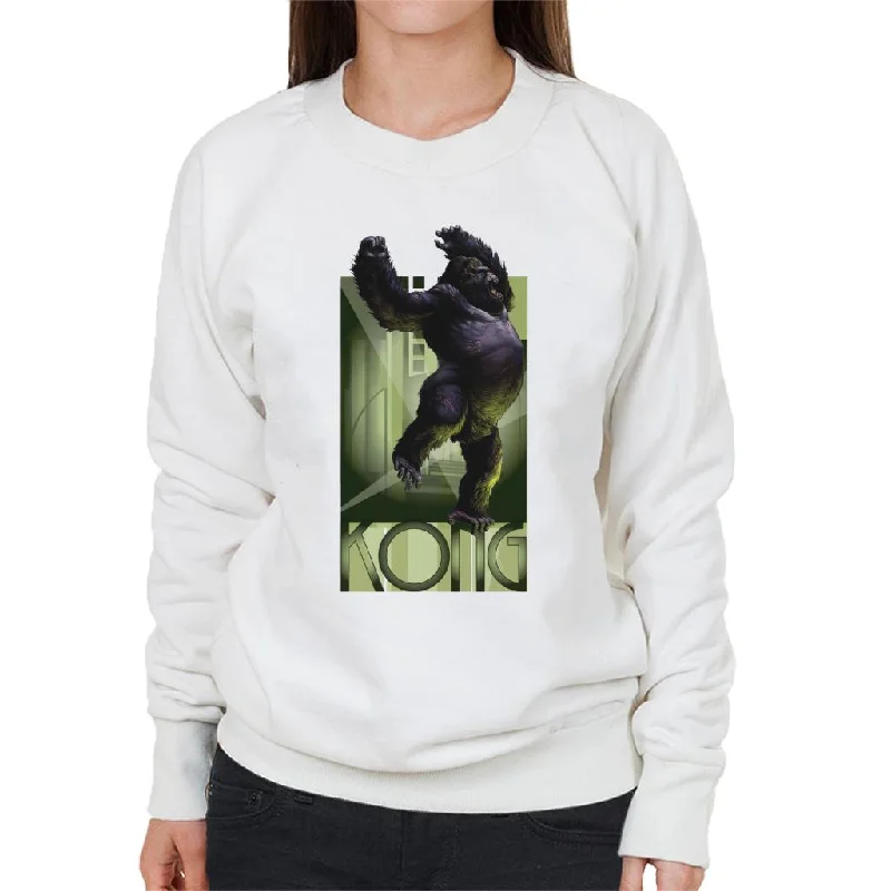 cozy workout hoodieKing Kong Balancing Women's Sweatshirt