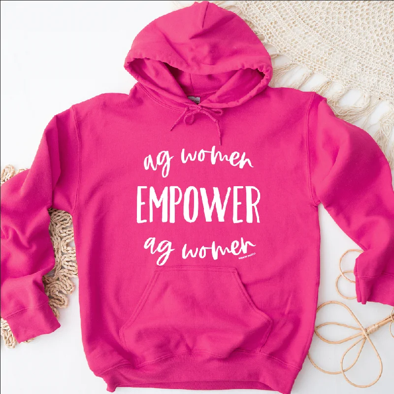 chic workout hoodieAg Women Empower Ag Women WHITE INK Hoodie (S-3XL) Unisex - Multiple Colors!