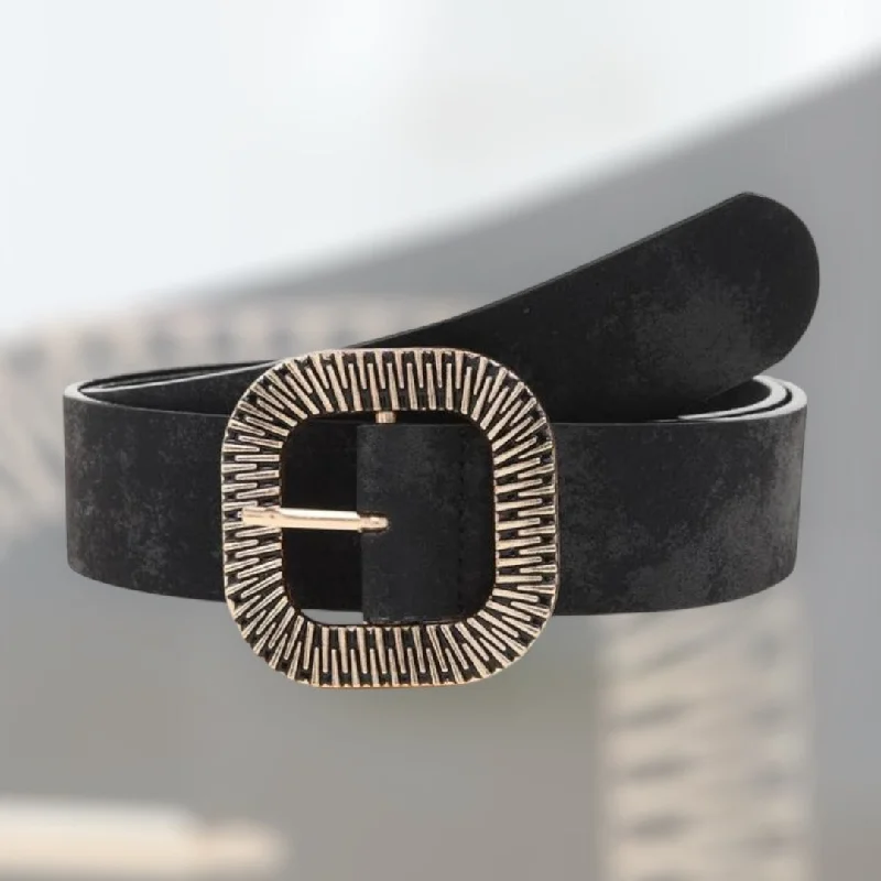 sleek midi dressSylus Belt - Black