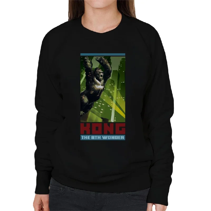 workout-ready hoodieKing Kong The 8th Wonder City Rage Women's Sweatshirt