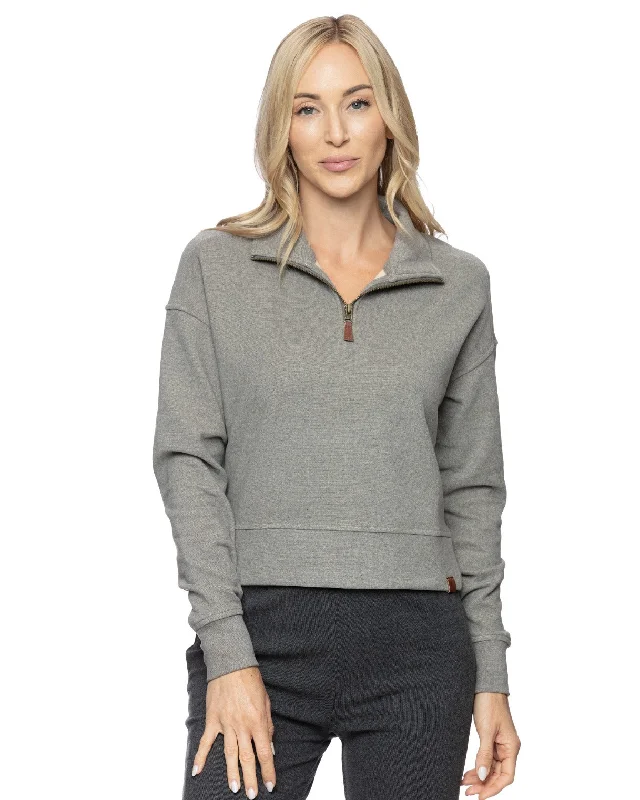 contemporary fitness sweatshirtMaverick Women's Quarter Zip