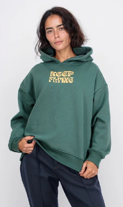 soft athletic sweatshirtO201123-W21W310-GREEN (WSW)