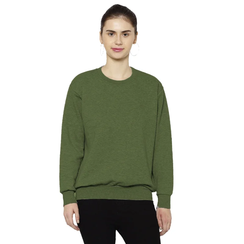 performance gym sweatshirtVimal Jonney Fleece Round Neck Sweatshirt for Women