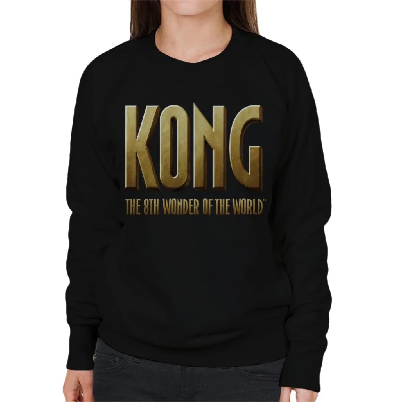 urban workout sweatshirtKing Kong The 8th Wonder Of The World Logo Women's Sweatshirt