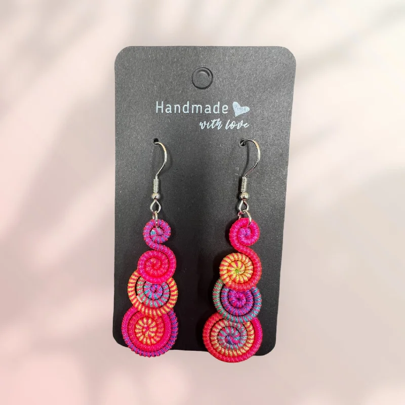 casual dressPsychedelic Earrings