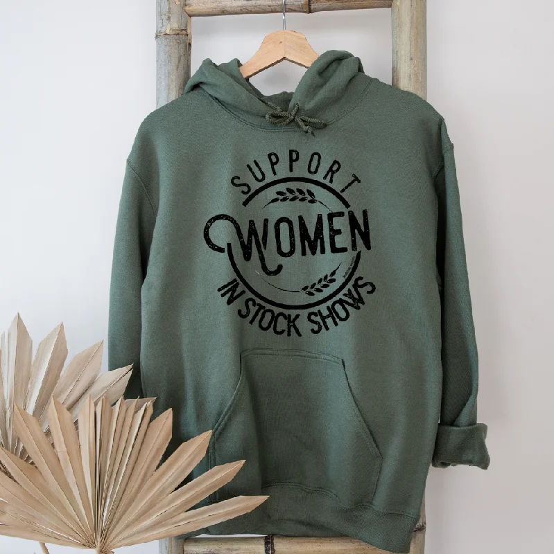 soft hoodieSupport Women in Stock Shows Hoodie (S-3XL) Unisex - Multiple Colors!