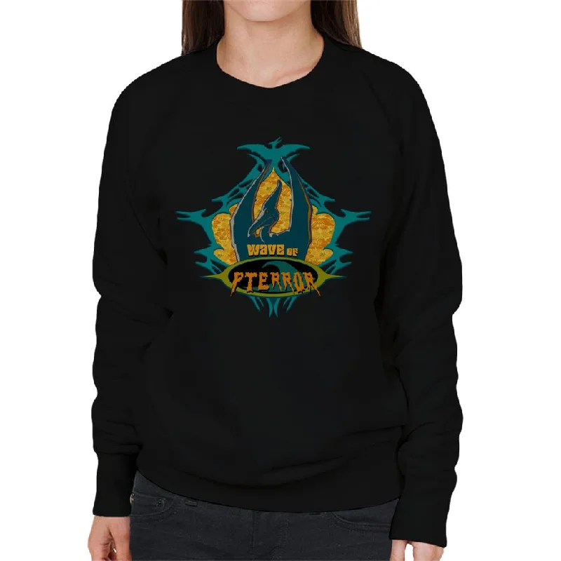 breathable workout hoodieJurassic Park Pteranodon Wave Of Pterror Women's Sweatshirt