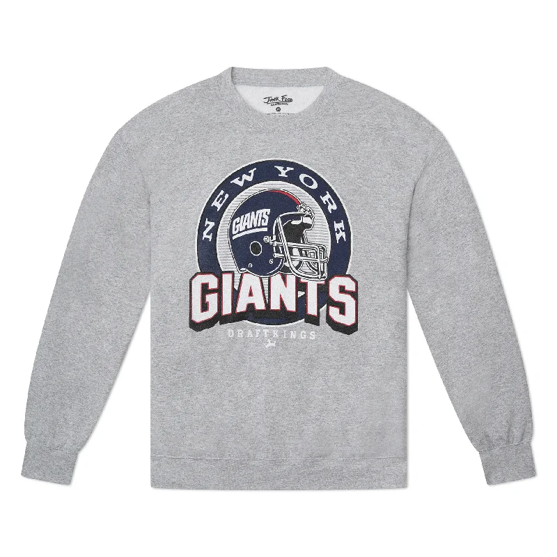 loose fit athletic hoodieNew York Giants Junk Food Backfield Crewneck