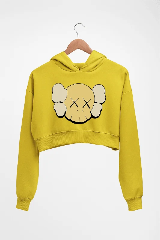 oversized pullover sweatshirtKaws Crop HOODIE FOR WOMEN