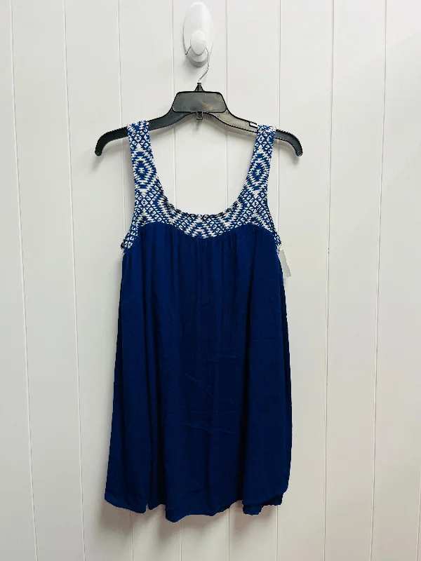 Early Bird Discount Dress Casual Short By Jack By Bb Dakota In Blue & White, Size: S Early Bird Discount Dress Casual Short By Jack By Bb Dakota In Blue & White, Size: S