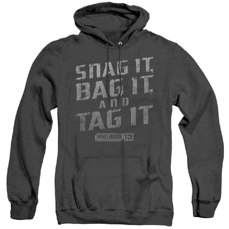 bold hoodie with logoWarehouse 13 Snag It - Heather Pullover Hoodie