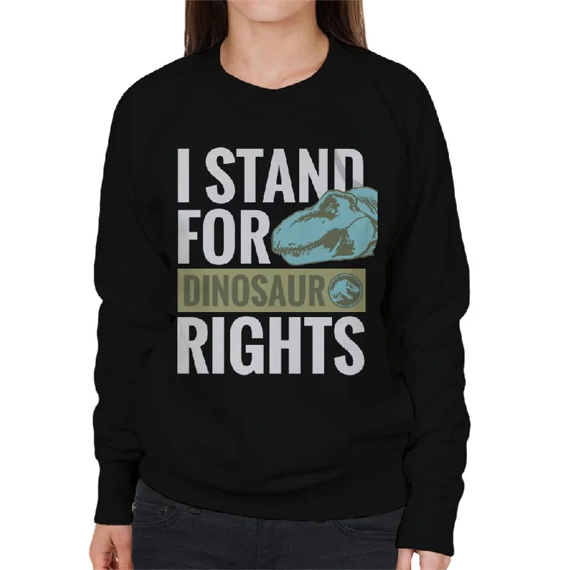 urban activewear hoodieJurassic World Blue I Stand For Dinosaur Rights Women's Sweatshirt