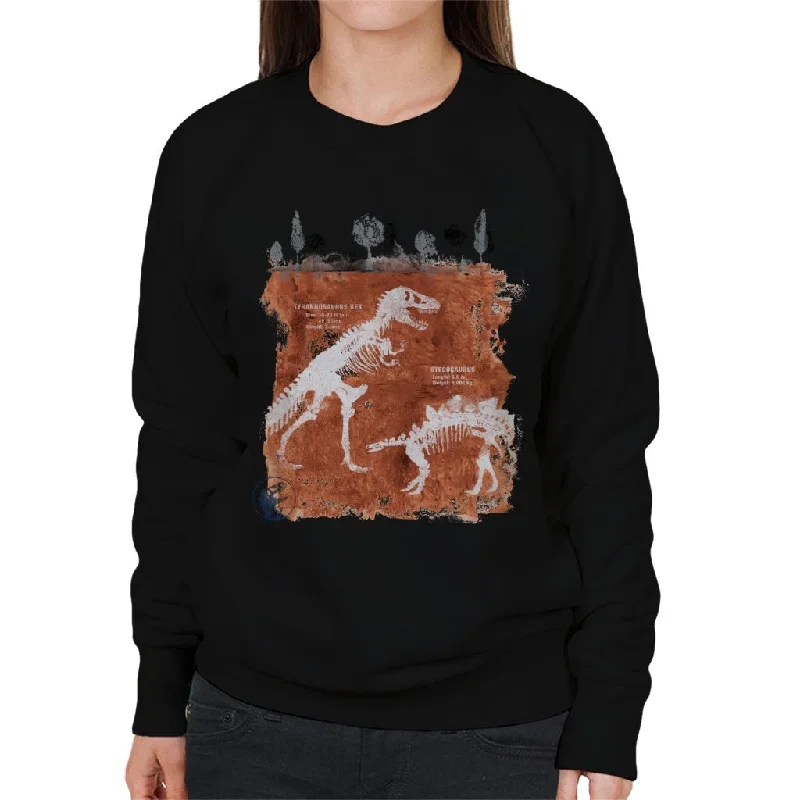 bold fitness hoodieJurassic Park T Rex Fossils Women's Sweatshirt