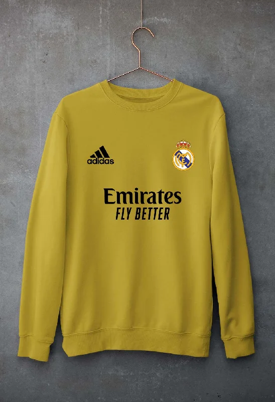 stylish training hoodieReal Madrid 2021-22 Unisex Sweatshirt for Men/Women