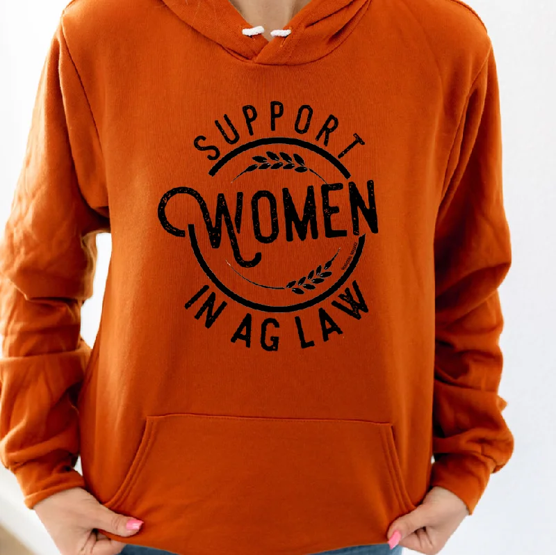 cozy hooded jacketSupport Women in Ag Law Hoodie (S-3XL) Unisex - Multiple Colors!