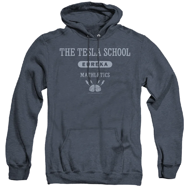 zip-up hoodie for gymEureka Tesla School - Heather Pullover Hoodie