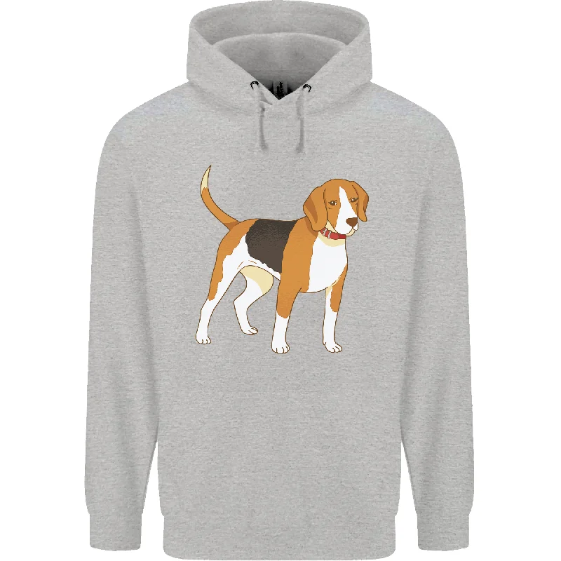 urban street hoodieA Beagle Small Scent Hound Dog Mens 80% Cotton Hoodie