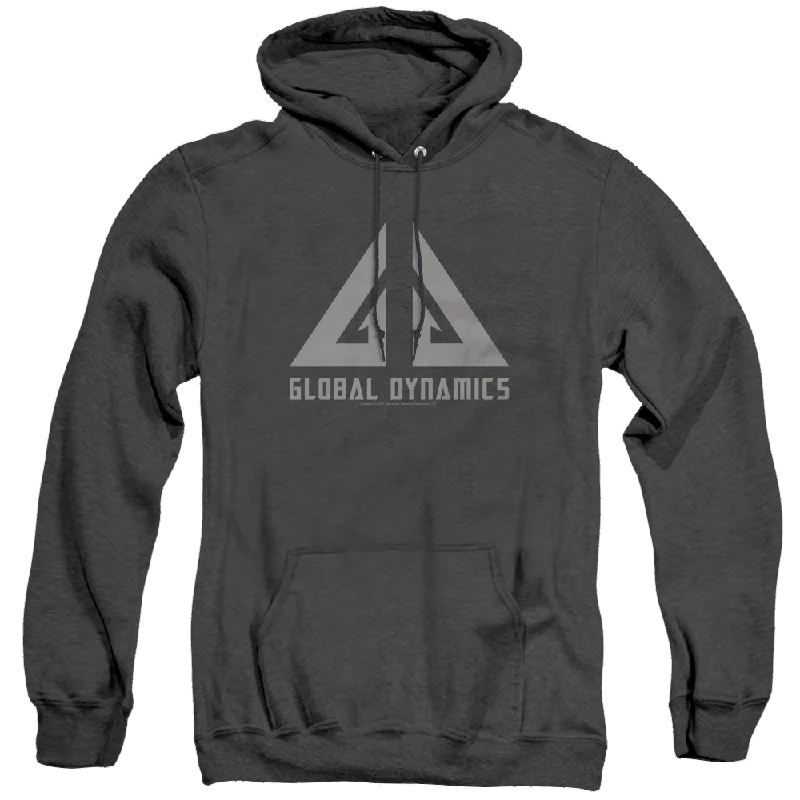 oversized hoodie with drawstringsEureka Global Dynamics Logo - Heather Pullover Hoodie