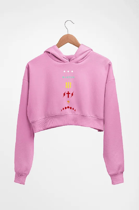 fleece-lined hoodieThe Weeknd Crop HOODIE FOR WOMEN