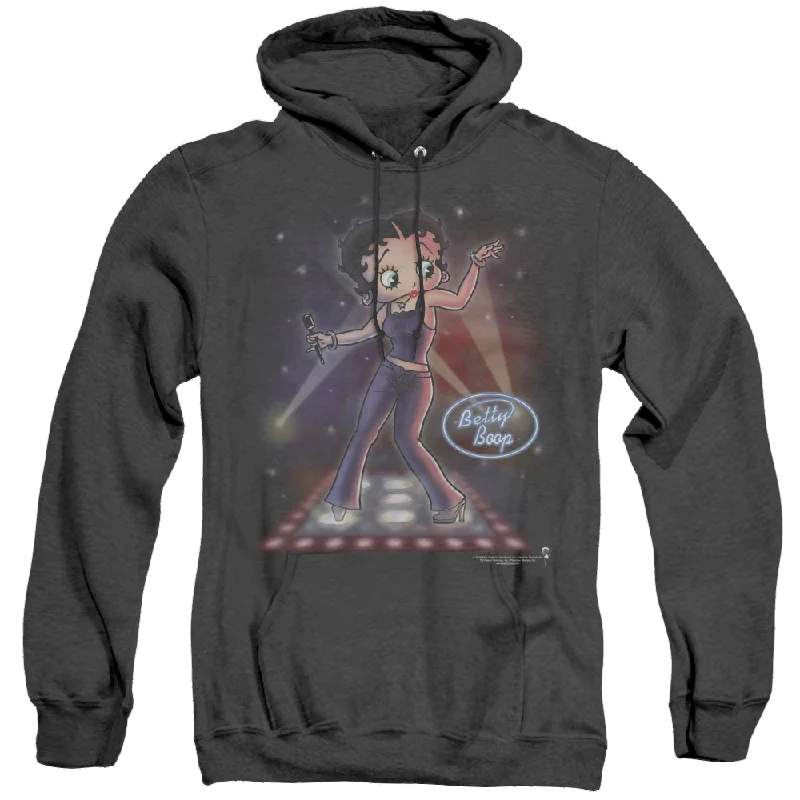 performance hoodie for gymBetty Boop Pop Star - Heather Pullover Hoodie