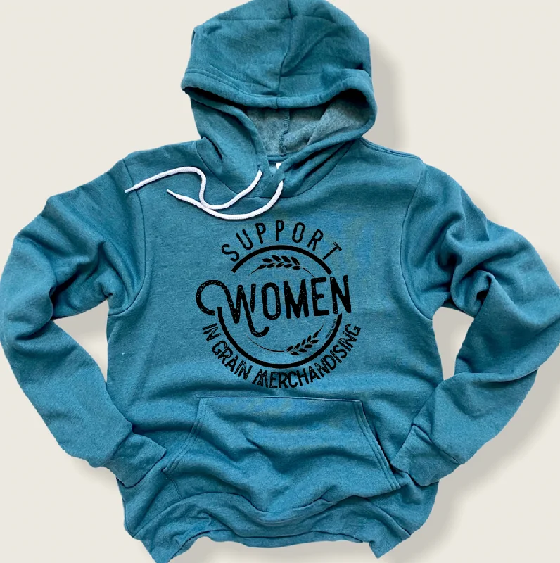 vintage hoodieSupport Women in Grain Merchandising Hoodie (S-3XL) Unisex - Multiple Colors!