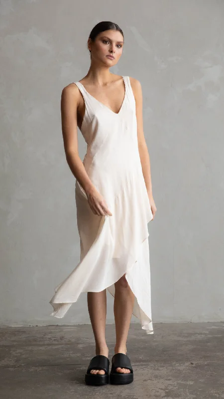 draped dressAverie Dress - Natural