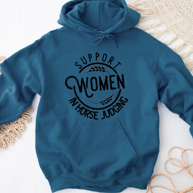 minimalist hooded sweatshirtSupport Women in Horse Judging Hoodie (S-3XL) Unisex - Multiple Colors!