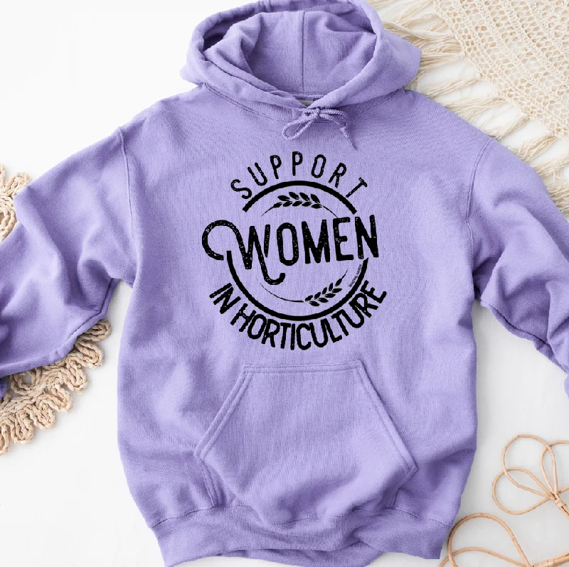 comfortable hooded sweatshirtSupport Women in Horticulture Hoodie (S-3XL) Unisex - Multiple Colors!