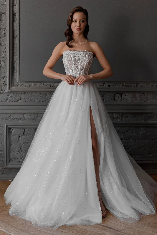 wrap-around dressSparkle Tulle Wedding Dress Serenity