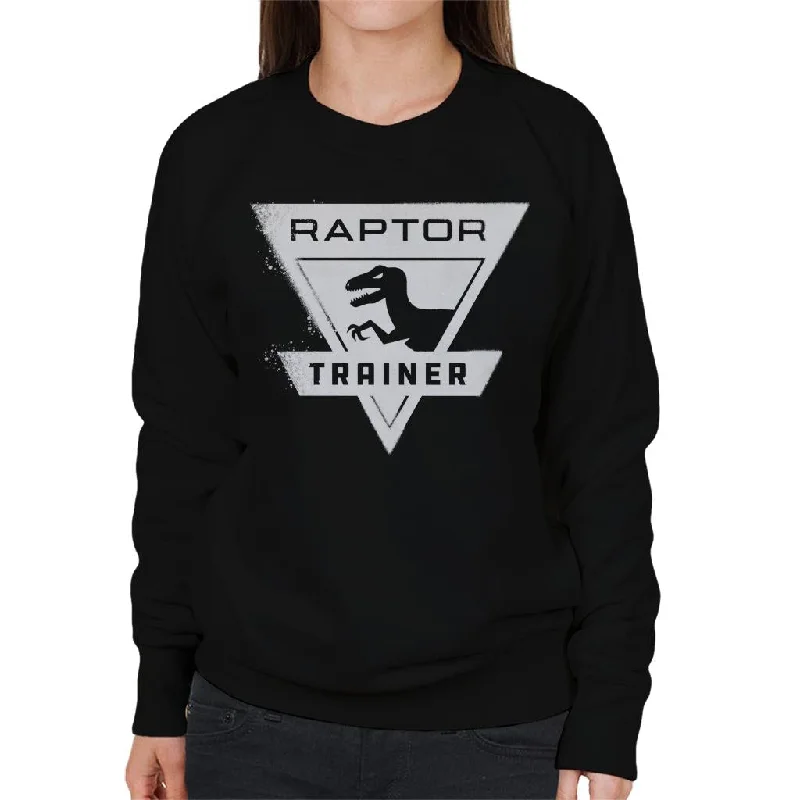 vibrant athletic hoodieJurassic Park Raptor Trainer Women's Sweatshirt