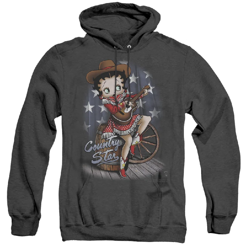 graphic hoodie with printBetty Boop Country Star - Heather Pullover Hoodie