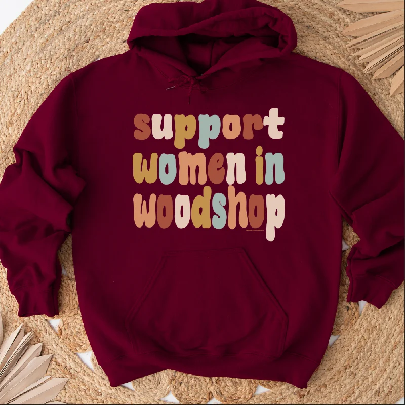 cool hoodieBoho Support Women In Woodshop Hoodie (S-3XL) Unisex - Multiple Colors!