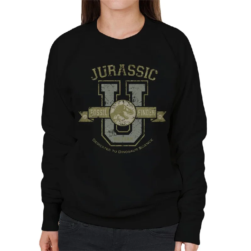 classic gym sweatshirtJurassic Park Fossil Finder Dig Team Women's Sweatshirt