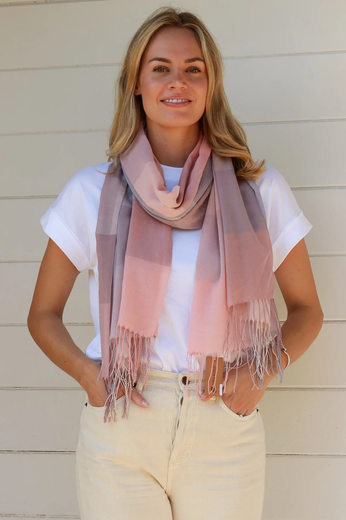 trendy mini dressCollie Scarf Mauve