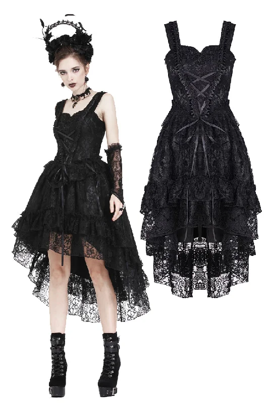 structured dressGothic lolita lace cocktail dress (no petticoat incl.) DW198