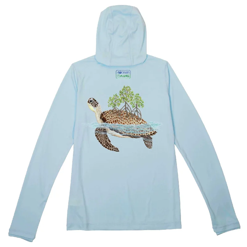 slim fit hoodie4ocean Turtle Eco Hoodie - Women's