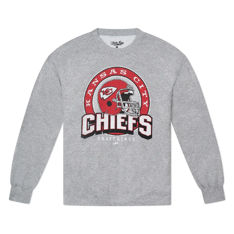 cool workout sweatshirtKC Chiefs Junk Food Backfield Crewneck