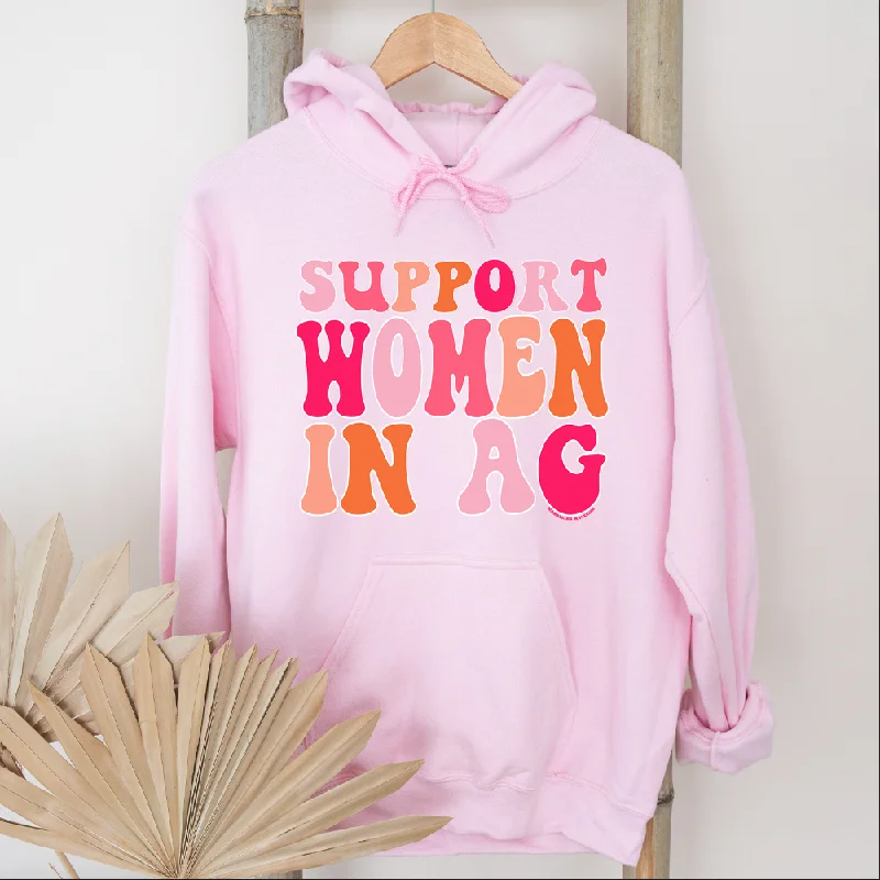 classic hoodiePeachy Support Women In Ag Hoodie (S-3XL) Unisex - Multiple Colors!