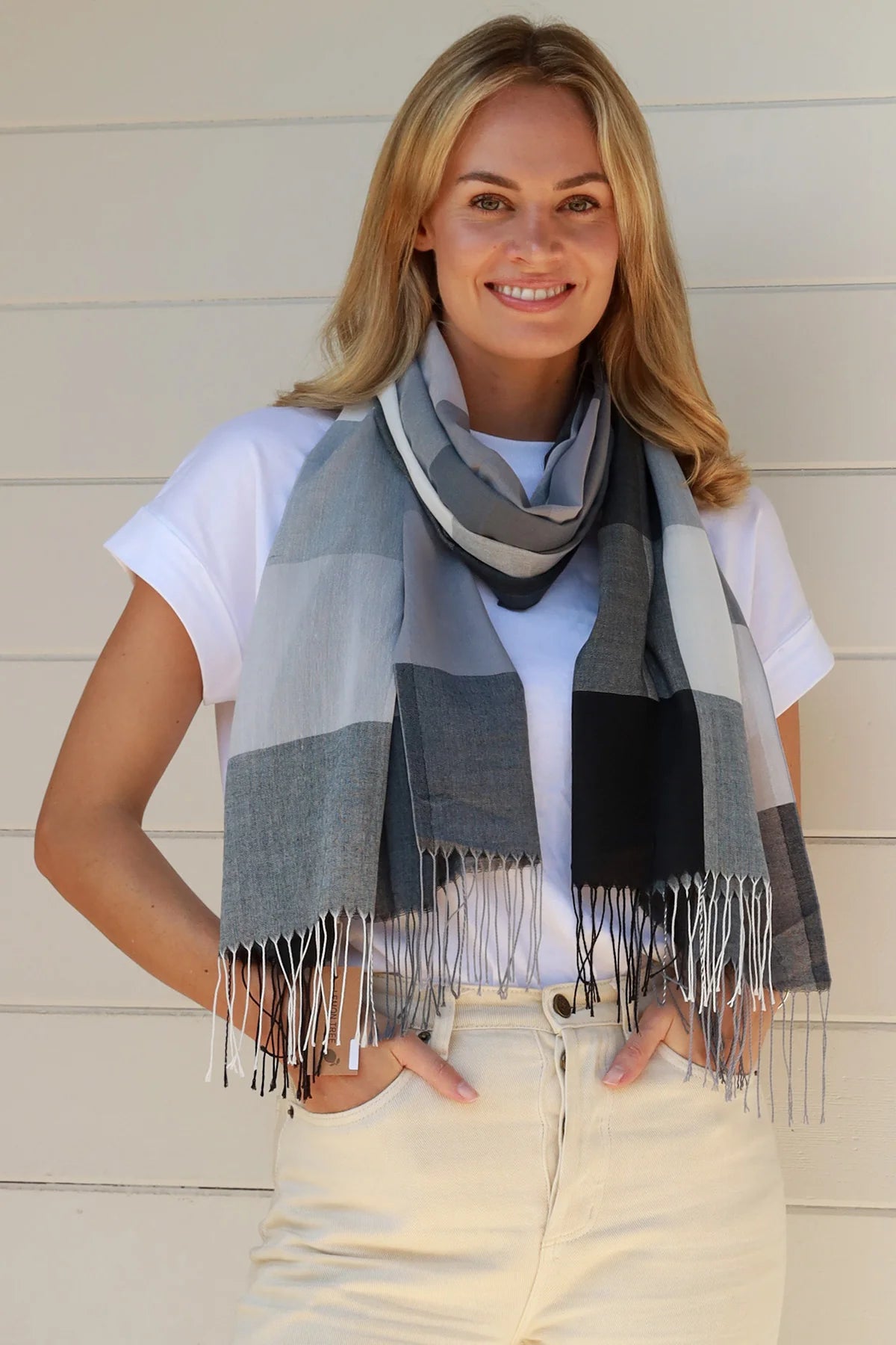 spaghetti strap dressCollie Scarf Grey