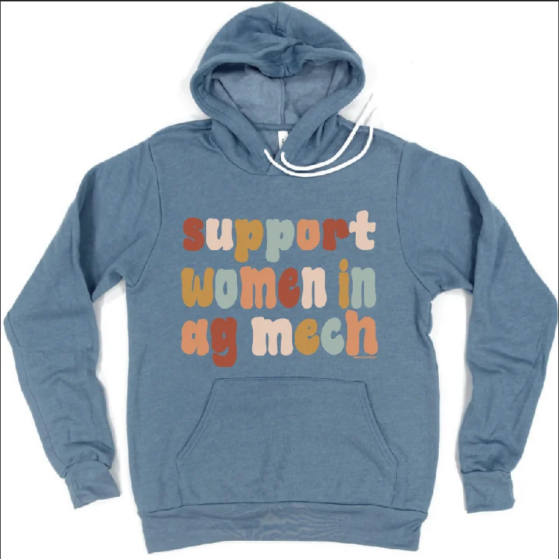 cozy hoodieBoho Support Women In Ag Mech Hoodie (S-3XL) Unisex - Multiple Colors!