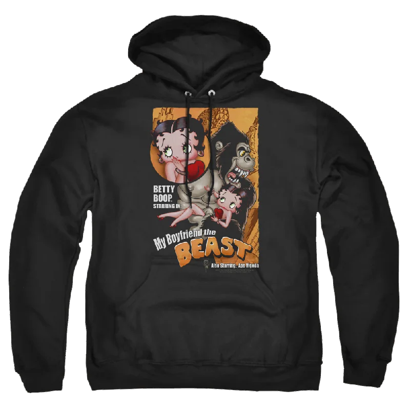 stylish pullover hoodieBetty Boop Boyfriend The Beast - Pullover Hoodie