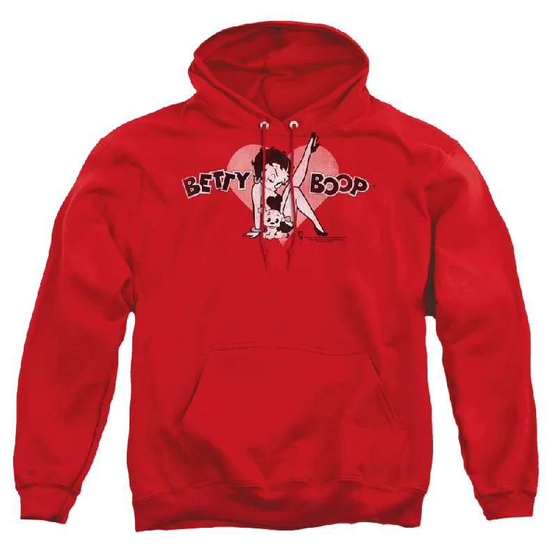 sleek hoodieBetty Boop Vintage Cutie Pup - Pullover Hoodie