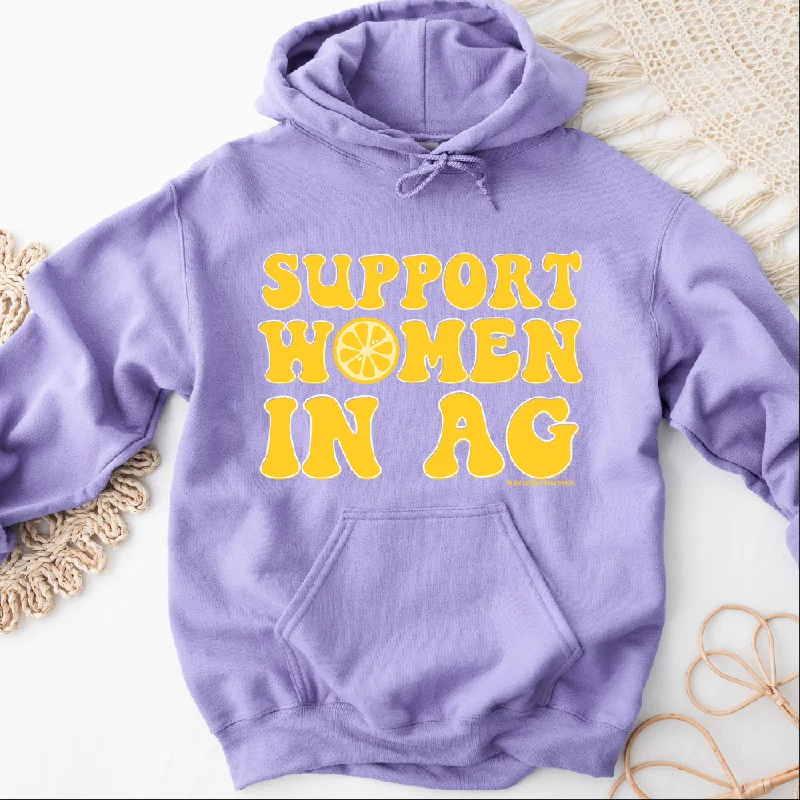 classic pullover hoodieLemon Support Women In Ag Hoodie (S-3XL) Unisex - Multiple Colors!