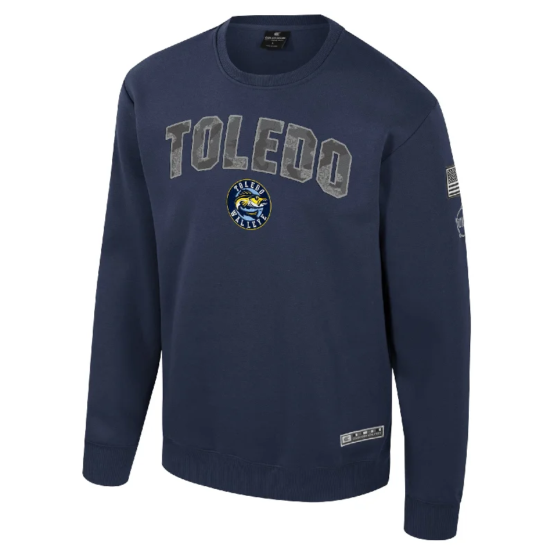 cozy workout hoodieToledo Walleye Oorah OHT Fleece Crew