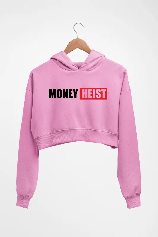 performance hooded sweatshirtMoney Heist Crop HOODIE FOR WOMEN