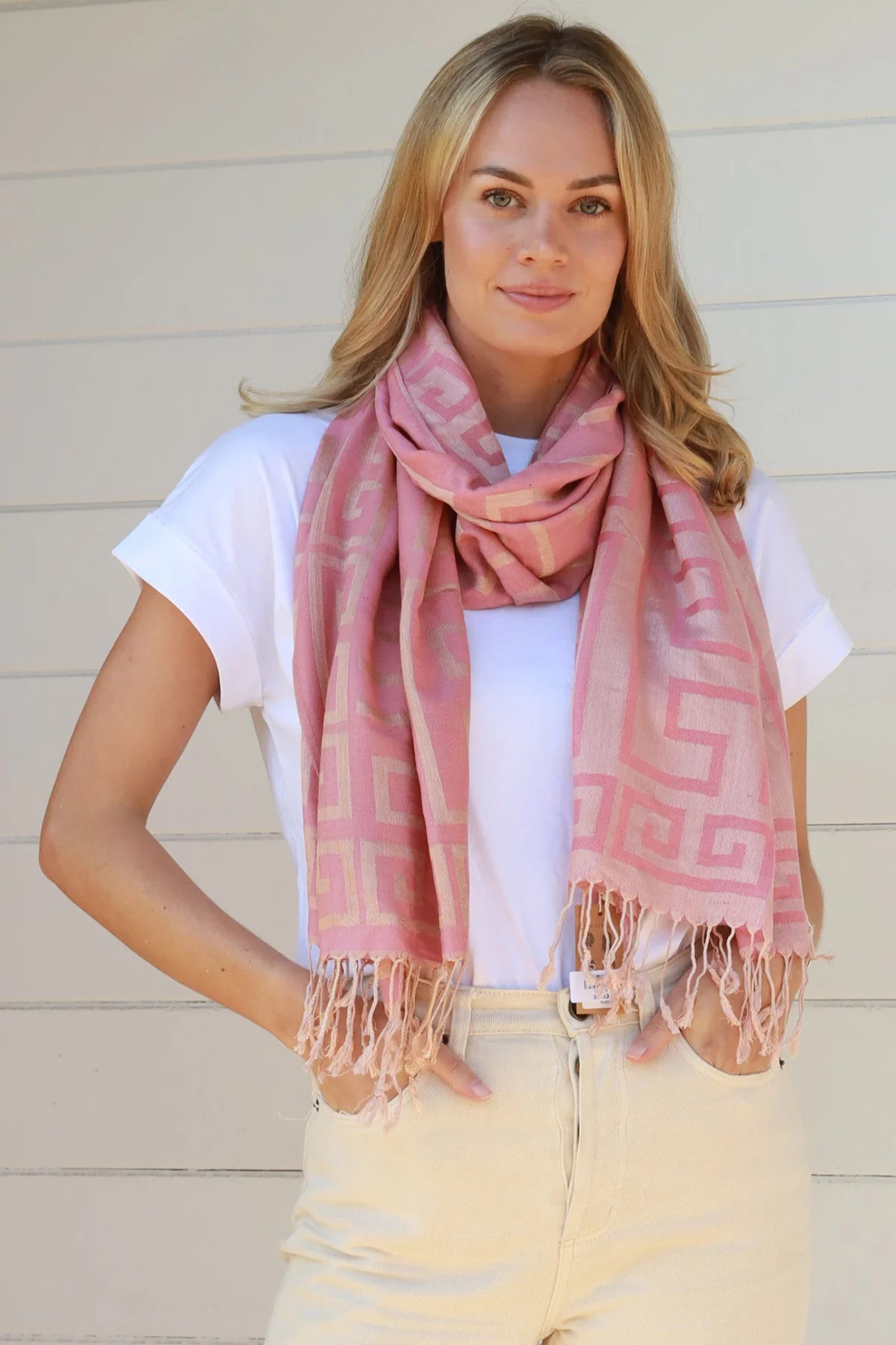 fitted bodycon dressCleopatra Scarf Pink