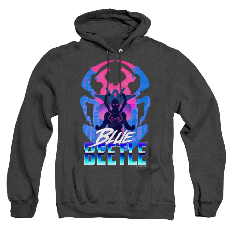 activewear hoodieBLUE BEETLE (2023) Silhouette - Heather Pullover Hoodie